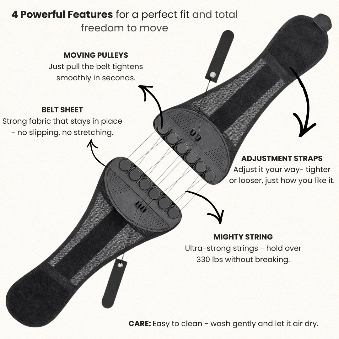Firm Lumbar Support Built for Long Hours Work