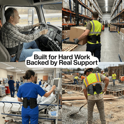 Firm Lumbar Support Built for Long Hours Work